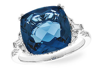 G274-31804: LDS RG 9.00 LONDON BLUE TOPAZ 9.25 TGW (12MM LBT)