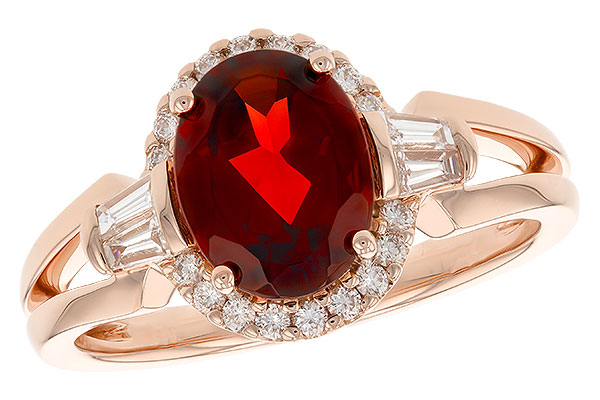 G274-34495: LDS RG 1.82 GARNET 2.12 TGW (9x7MM GAR)