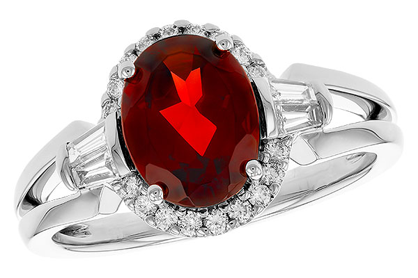 G274-34495: LDS RG 1.82 GARNET 2.12 TGW (9x7MM GAR)