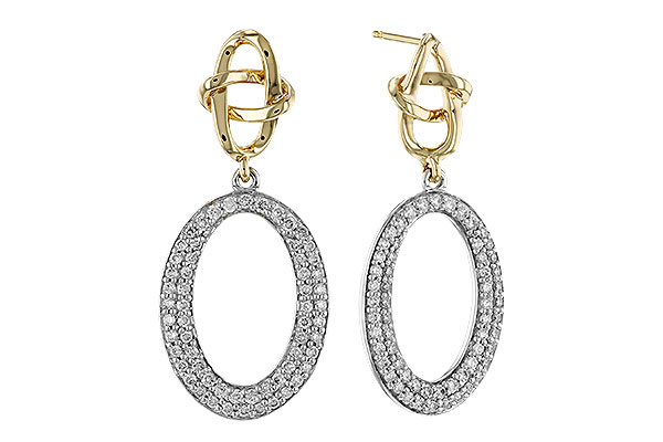 G274-35386: EARRINGS .52 TW