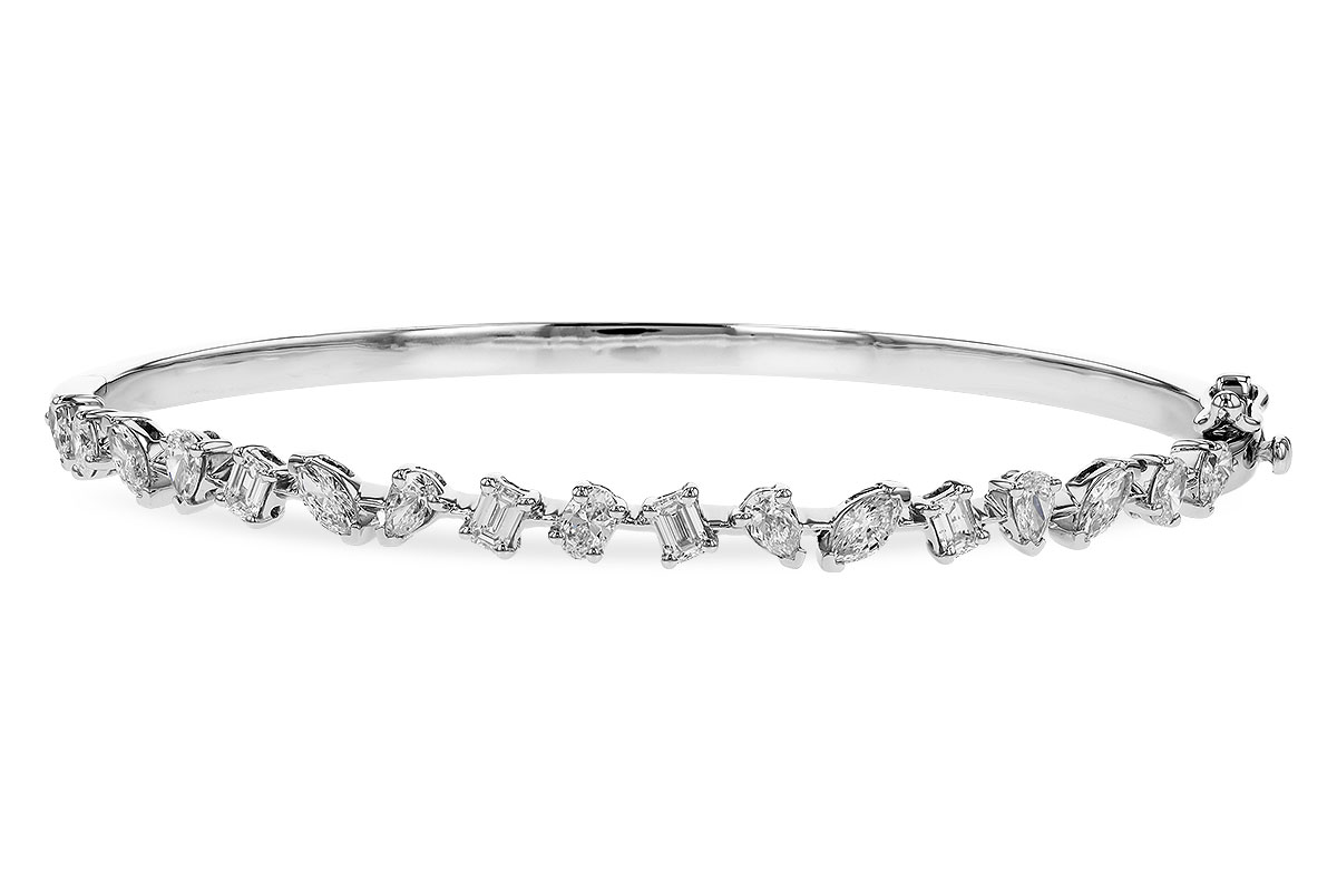 G274-35441: BANGLE 1.70 TW FANCY CUT DIAS