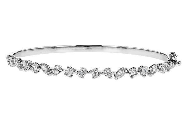 G274-35441: BANGLE 1.70 TW FANCY CUT DIAS