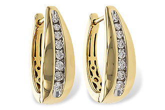 G274-36286: EARRINGS .40 TW