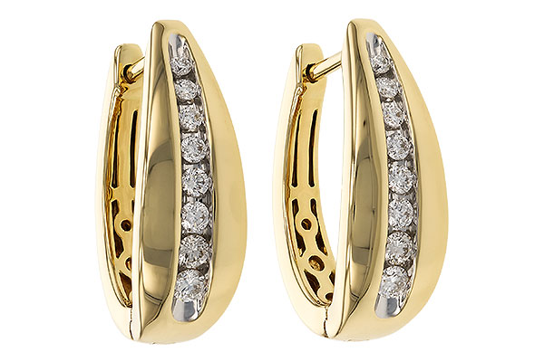 G274-36286: EARRINGS .40 TW