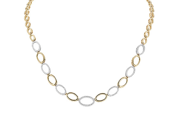 G274-36304: NECKLACE 1.00 TW (17")