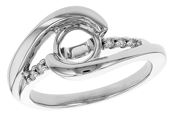 G274-36350: LDS SEMI DIA RG .09 TW (FOR 1CT BR)