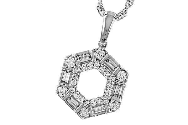 G275-19932: NECKLACE .14 TW BAG .50 TW