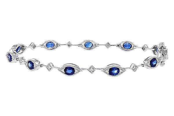 G275-19986: BRACELET 2.31 SAPPHIRE 2.50 TGW (7")