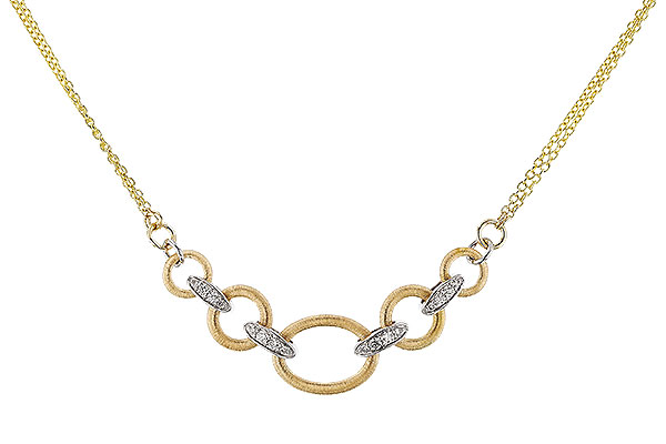 G275-20868: NECKLACE .24 TW (18")