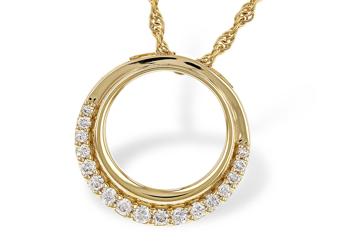 G275-24477: NECKLACE .20 TW