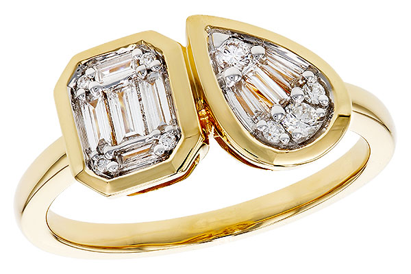 G275-26341: LDS DIA RG .17 TW BAGUETTE .25 TW