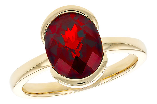 G276-09941: LDS RG 2.95 GARNET (10X8MM)