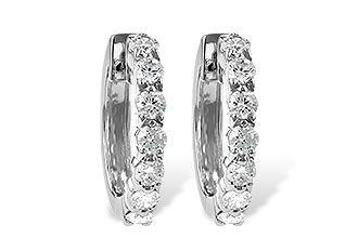 H001-58104: EARRINGS 1.00 CT TW