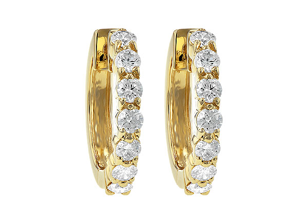 H001-58104: EARRINGS 1.00 CT TW