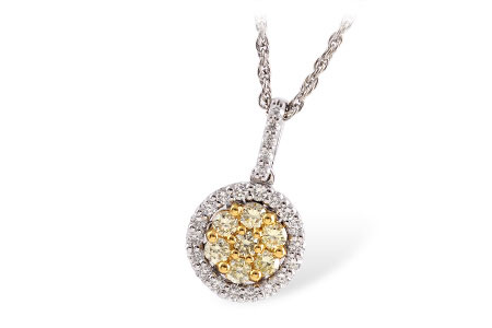 H185-20886: NECK .31 YELL DIA .53 TW