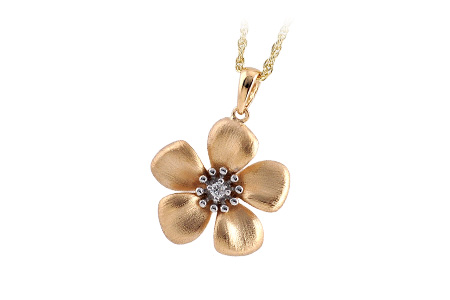 H185-23604: NECKLACE .03 BR