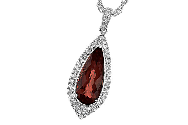 H189-76313: NECK 2.27 GARNET 2.52 TGW