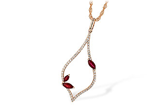 H190-64504: NECK .36 RUBY .56 TGW