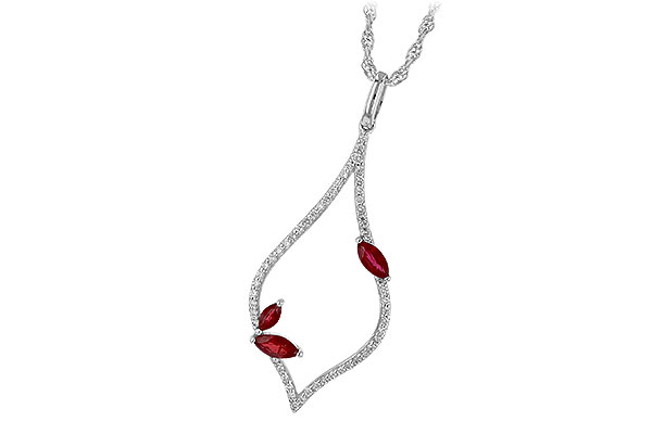 H190-64504: NECK .36 RUBY .56 TGW