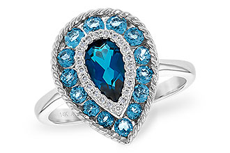 H190-68168: LDS RG 1.52 TW BLUE TOPAZ 1.60 TGW