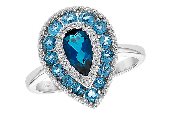 H190-68168: LDS RG 1.52 TW BLUE TOPAZ 1.60 TGW