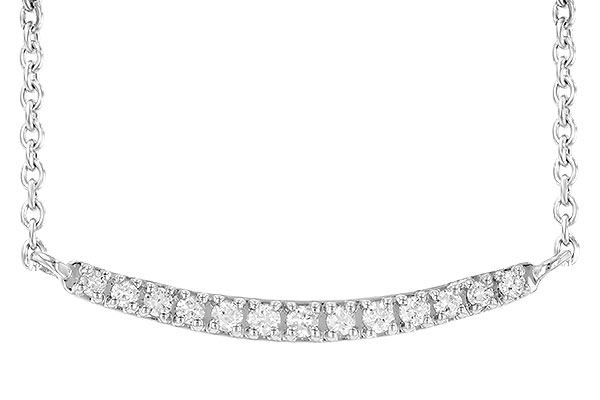 H190-69950: NECKLACE .10 TW (13 STONES)