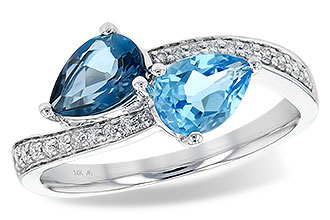 H190-70868: LDS RG 1.52 BLUE TOPAZ 1.66 TGW