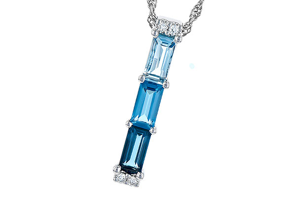 H273-39959: NECK 1.26 BLUE TOPAZ 1.30 TGW