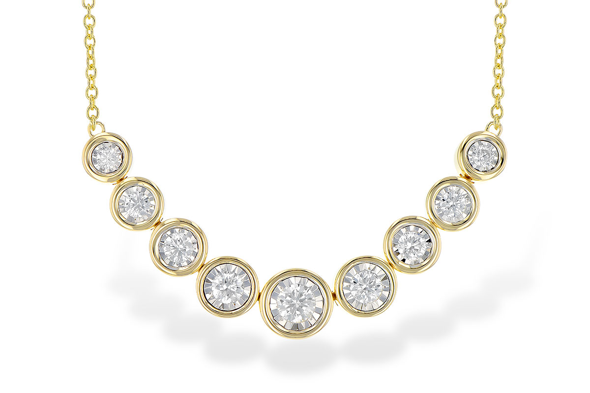 H273-39968: NECKLACE 1.00 TW