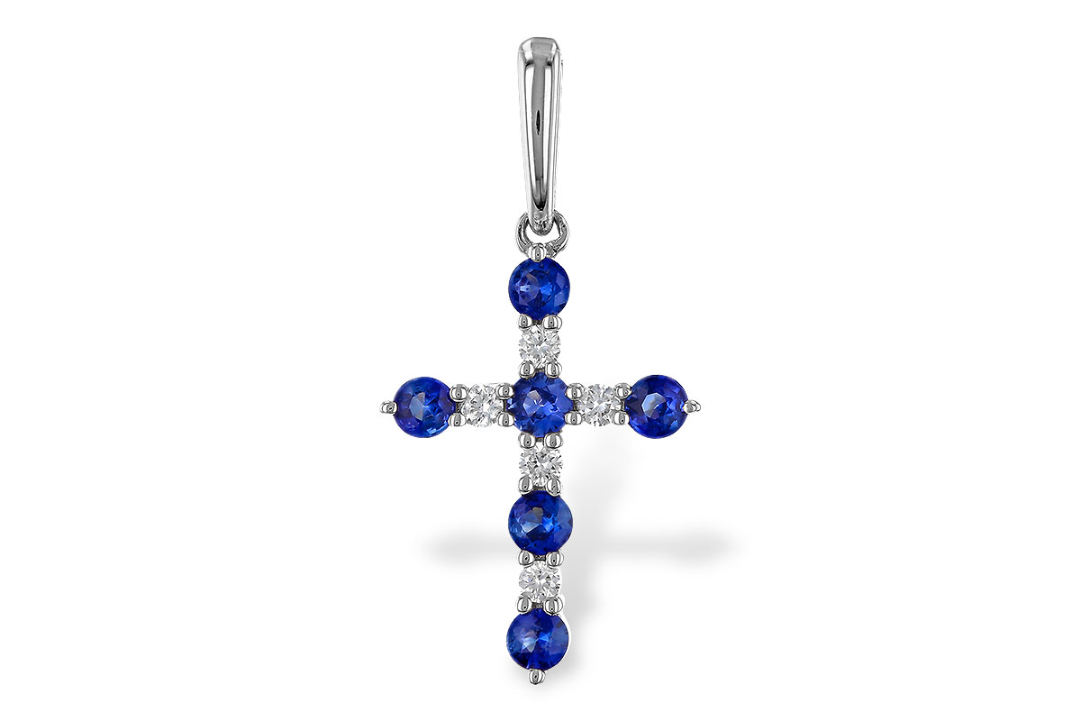 H275-20832: PENDANT .34 TW SAPP .42 TGW
