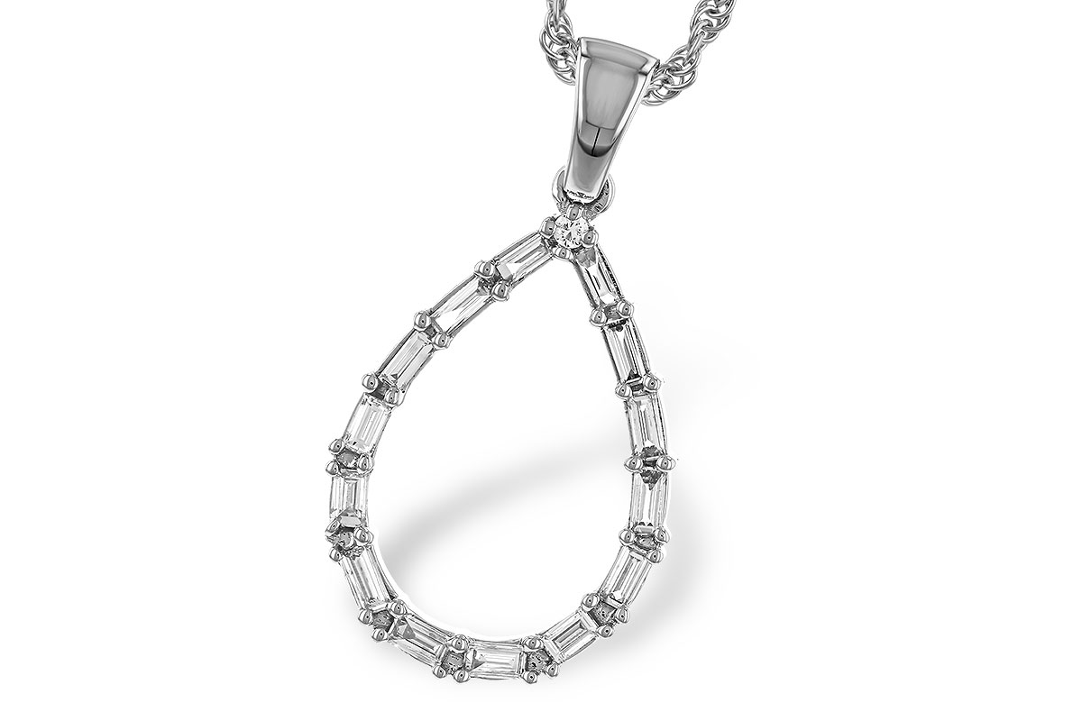 H275-24477: NECKLACE .27 BAG .28 TW