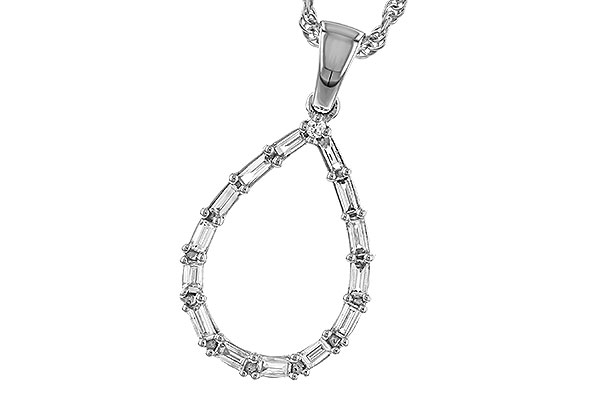 H275-24477: NECKLACE .27 BAG .28 TW