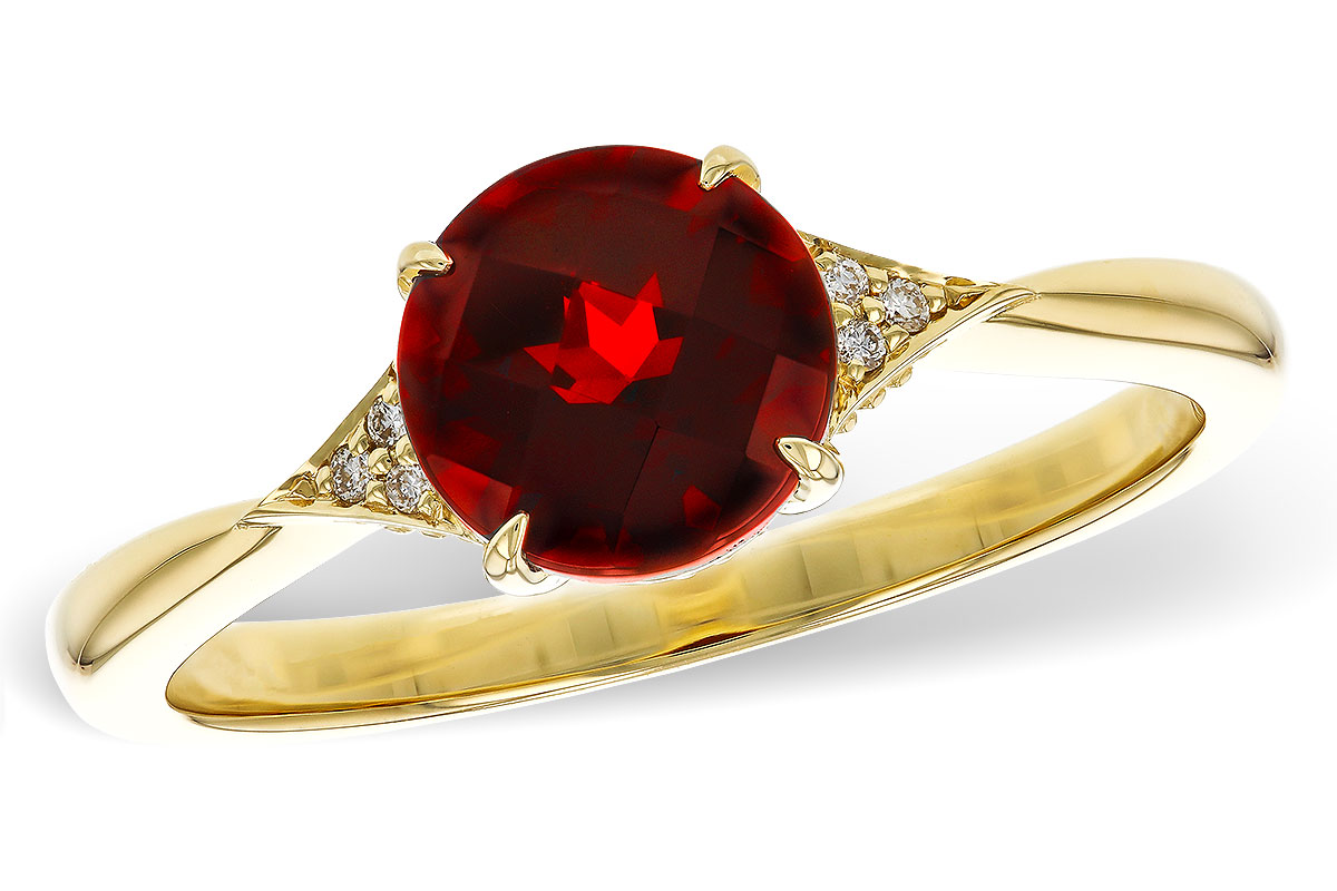 H275-25386: LDS RG 1.46 GARNET 1.48 TGW (7MM RD)