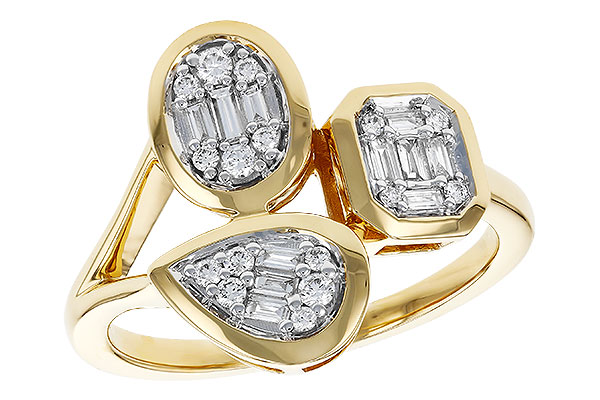 H275-27241: LDS DIA RG .12 TW BAGUETTE .25 TW