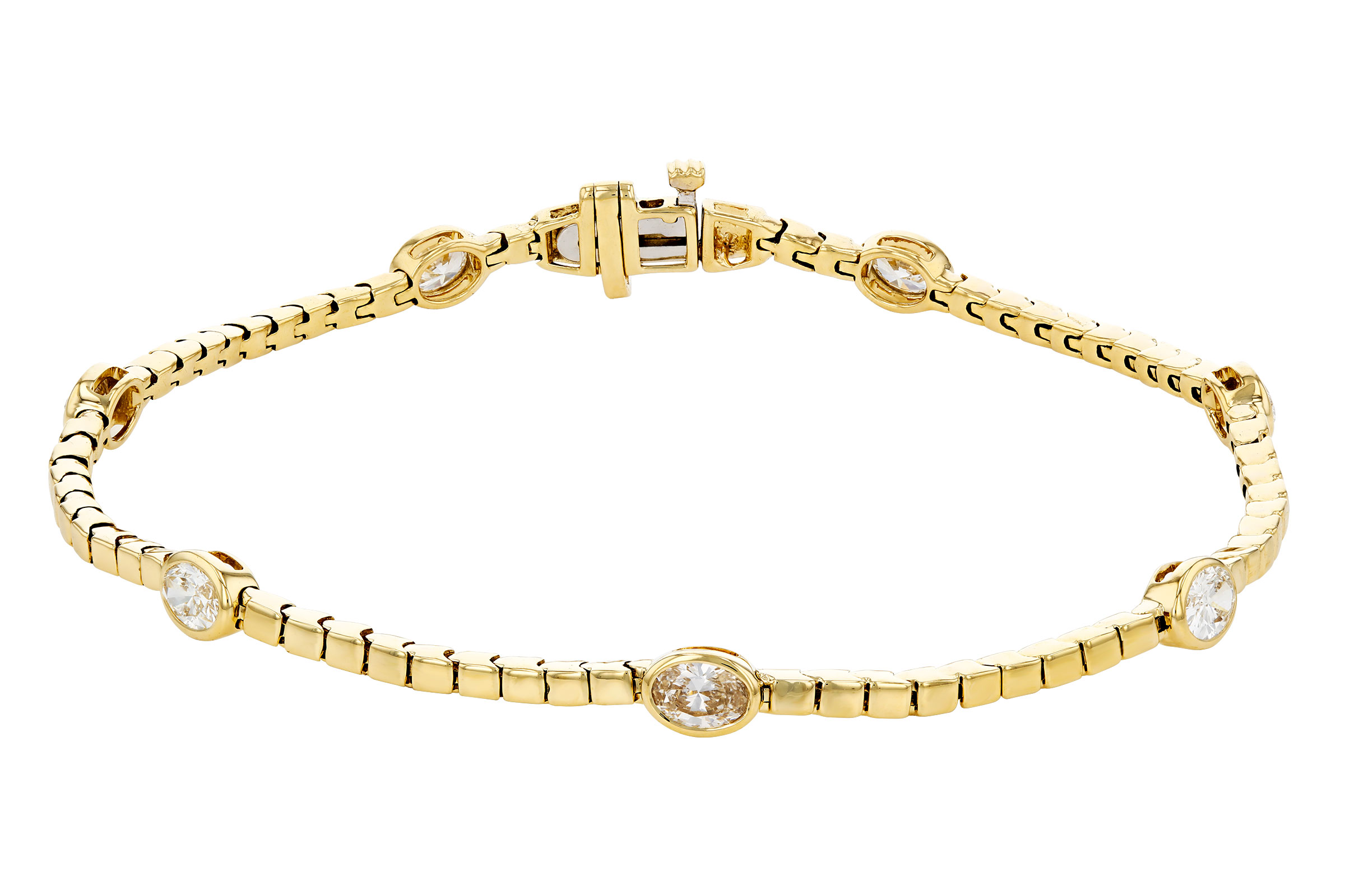 H276-11786: BRACELET 1.30 TW OVAL DIA (7")