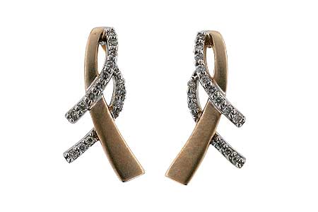 K001-55368: EARRINGS .15 TW