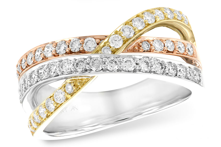 K093-39013: LDS WED RG .74 TW (PRONG SET)