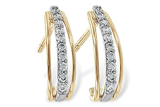 K185-20822: EARRINGS .19 TW
