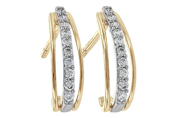 K185-20822: EARRINGS .19 TW