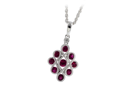 K187-02704: NECK .85 RUBY .87 TGW