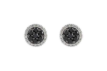 K187-08113: EARR .47 BLACK DIA .72 TW