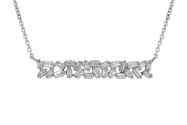 K190-69004: NECK .24 TW BAGUETTES