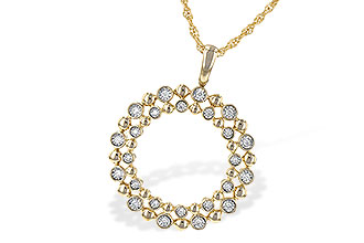 K190-69013: NECKLACE .12 TW