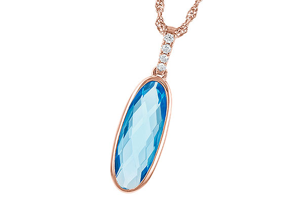 K273-39968: NECK 1.90 BLUE TOPAZ 1.93 TGW