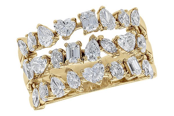 K274-30868: LDS DIA WED RG 2.00 TW FANCY CUT DIAS