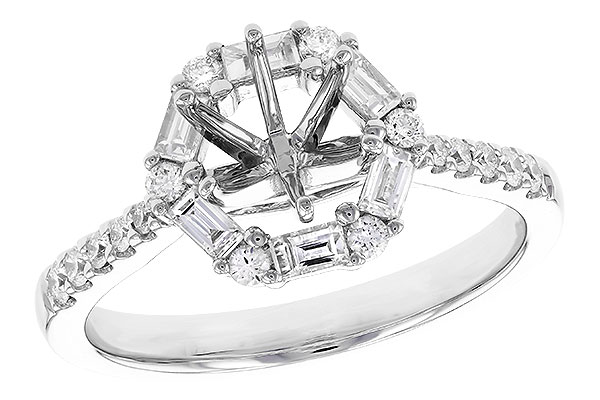 K274-31777: LDS SEMI DIA RG .26 BAG .50 TW