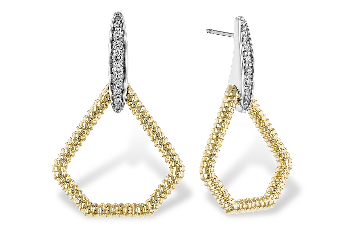 K274-34541: EARRINGS .14 TW