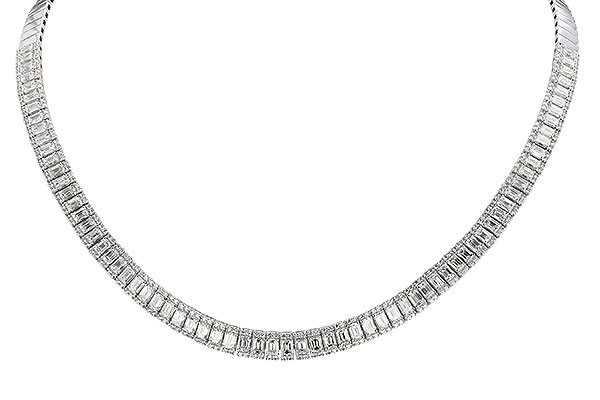 K274-35368: NECKLACE 9.26 E.C. 11.00 TW (16")