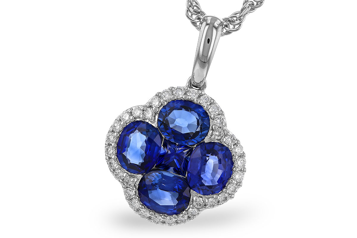 K275-19995: NECKLACE 1.72 SAPPHIRE 1.87 TGW