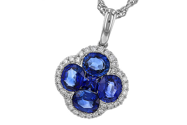 K275-19995: NECKLACE 1.72 SAPPHIRE 1.87 TGW
